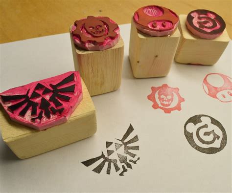 how to make rubber stamp